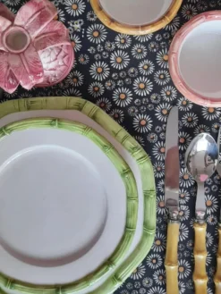 Set de cubiertos pulido a mano Bamboo, 1 comensal (5 pzas.)