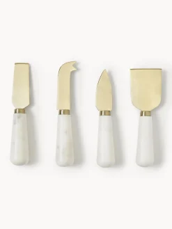 Set de cuchillos de queso de mármol Agata, 4 uds.