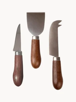 Set de cuchillos para queso de madera Astrid, 3 pzas.