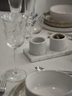 Set de cuencos pequeños de mármol Agata, 5 pzas.