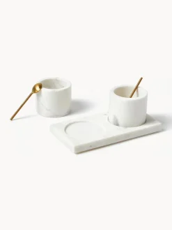 Set de cuencos pequeños de mármol Agata, 5 pzas.