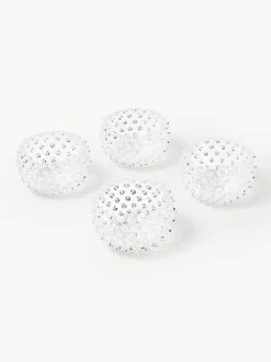 Set de cuencos soplados Hobnail, 4 uds.