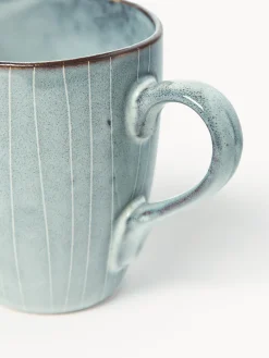 Set de desayuno artesanal Nordic Sea, 4 comensales (12 pzas.)