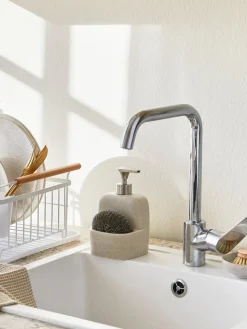 Set de dosificador de jabón Sand, 2 pzas.