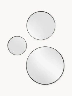 Set de espejos de pared redondos Lacie, 3 uds.