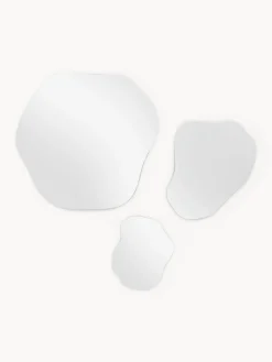 Set de espejos de pared sin marco Lia, 3 uds.