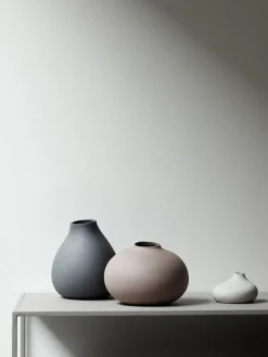 Set de jarrones pequeños de porcelana Nona, 3 uds.