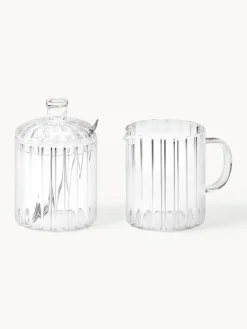 Set de lechera y azucarera Brilia, 3 pzas.