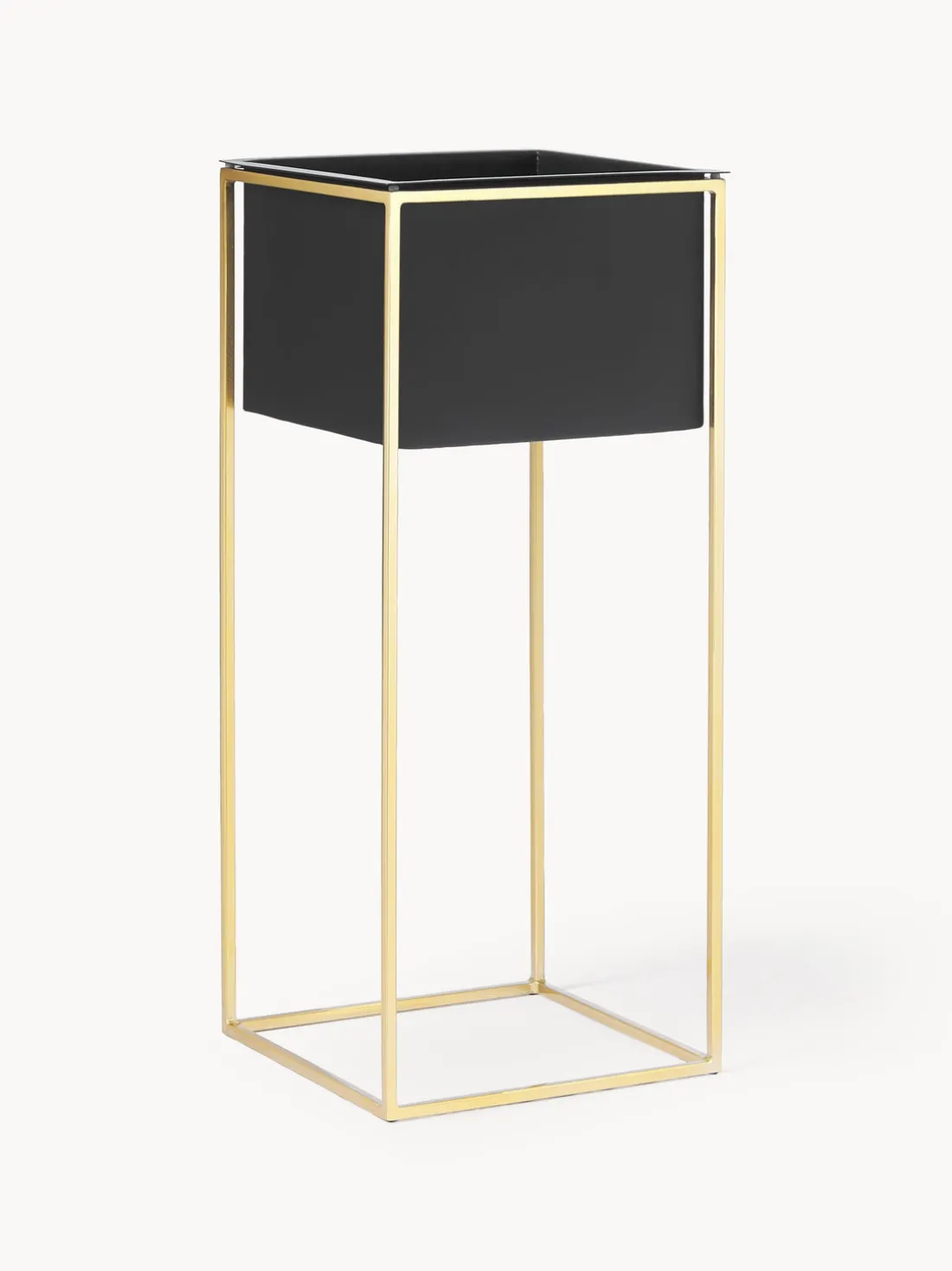 Set de maceteros de metal Leilani, 2 uds.