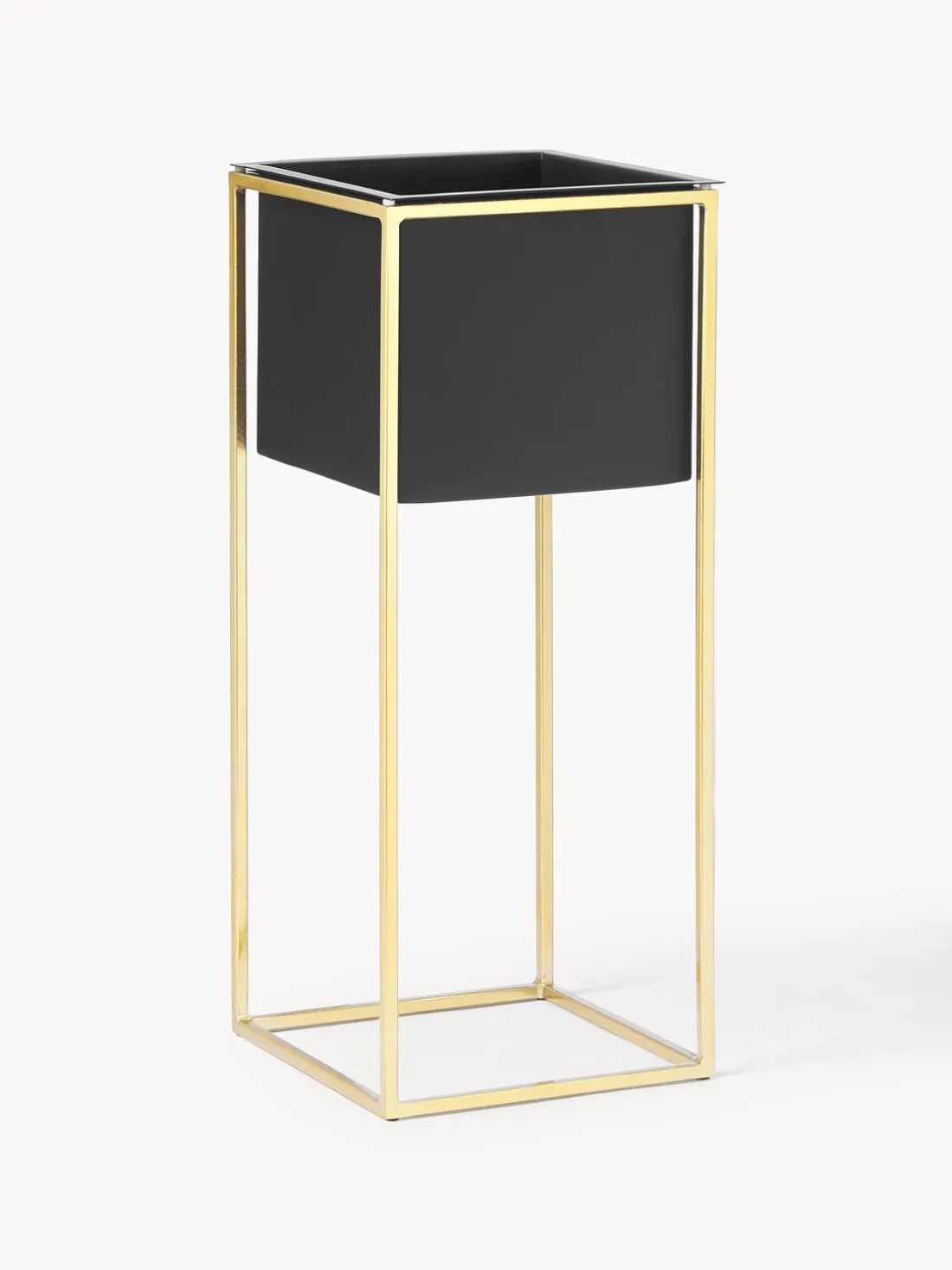 Set de maceteros de metal Leilani, 2 uds.