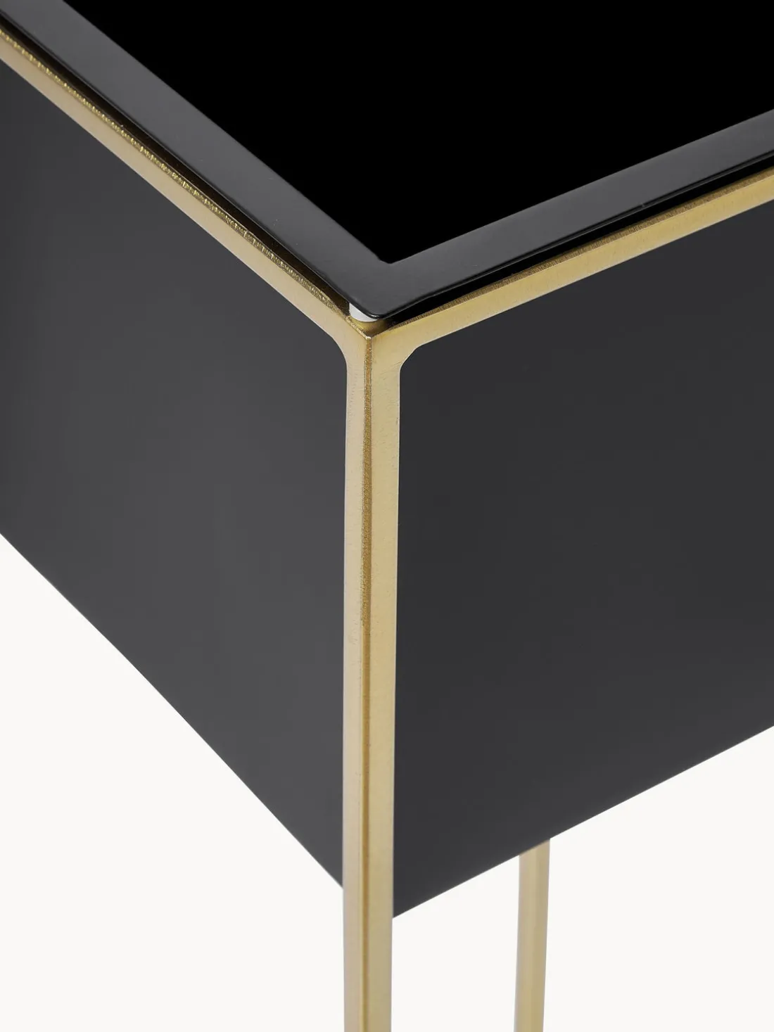 Set de maceteros de metal Leilani, 2 uds.