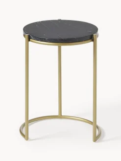 Set de mesas auxiliares de mármol Ella, 2 pzas.