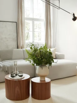 Set de mesas de centro de madera Dan, 2 uds.