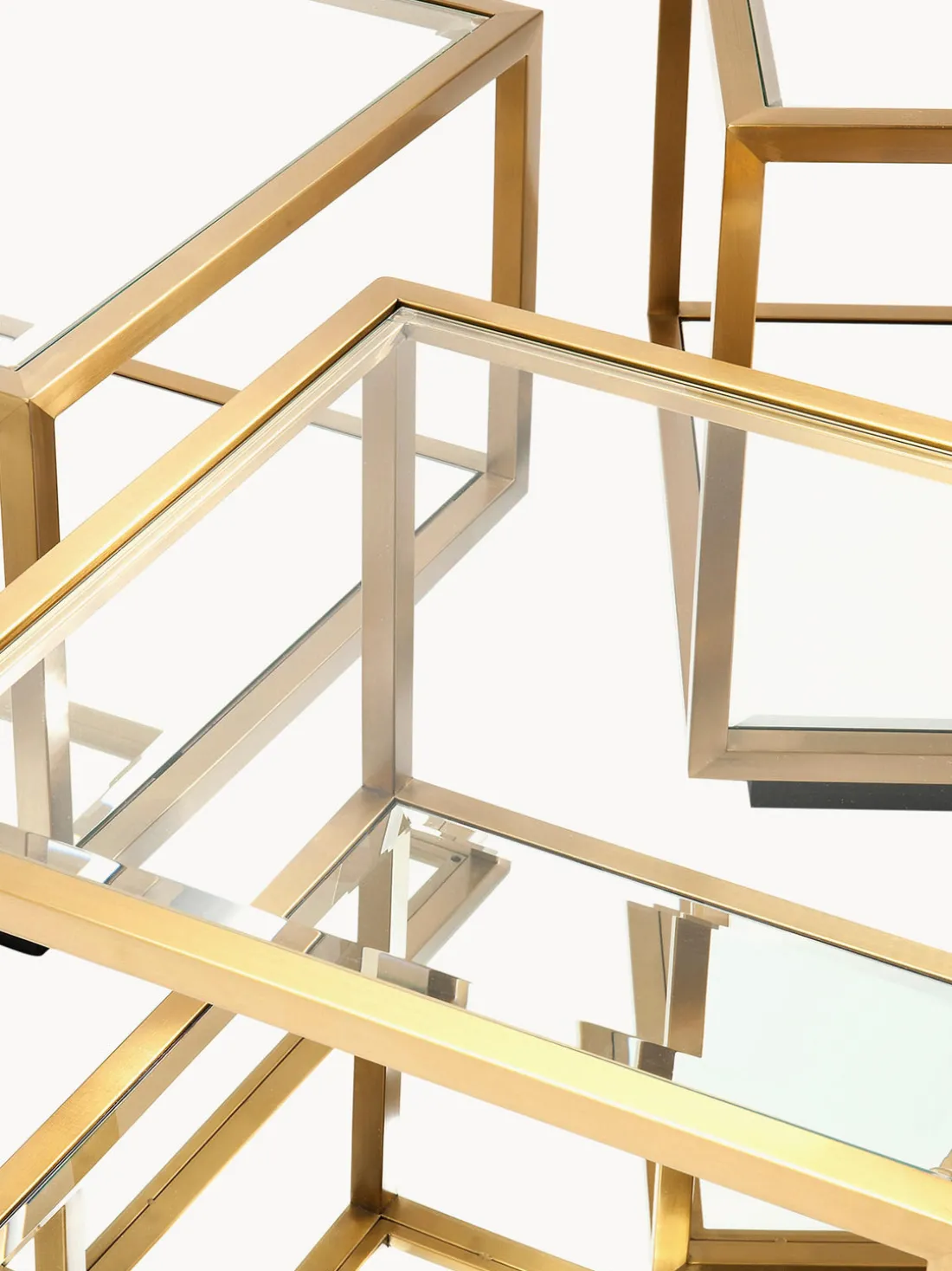 Set de mesas de centro Luigi, 4 uds.