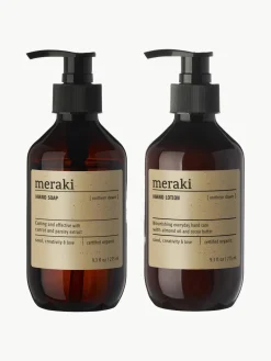 Set de regalo para el cuidado de las manos Northern Dawn (naranja, madera de cedro y balsámico dulce), 2 uds.