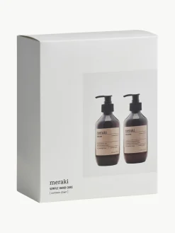 Set de regalo para el cuidado de las manos Northern Dawn (naranja, madera de cedro y balsámico dulce), 2 uds.