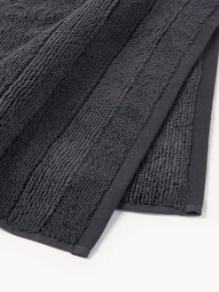 Set de toallas con borde a rayas Luxe, tamaños diferentes