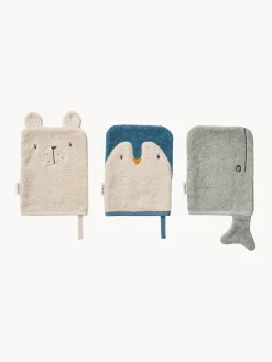 Set de toallitas de algodón ecológico Sylvester, 3 uds.