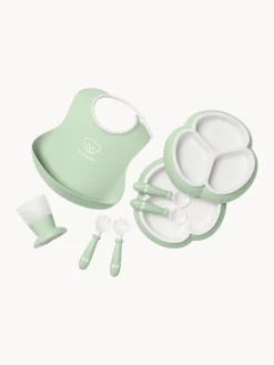 Set de vajilla infantil Bliss con babero, 8 pzas.