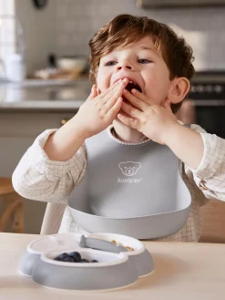 Set de vajilla infantil Bliss con babero, 4 pzas.