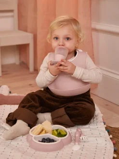 Set de vajilla infantil Bliss con babero, 8 pzas.
