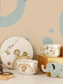 Set de vajilla infantil Roar like a Lion, 1 comensal (3 pzas.)