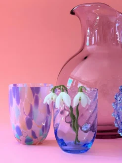 Set de vasos soplados Big Confetti, 6 uds.