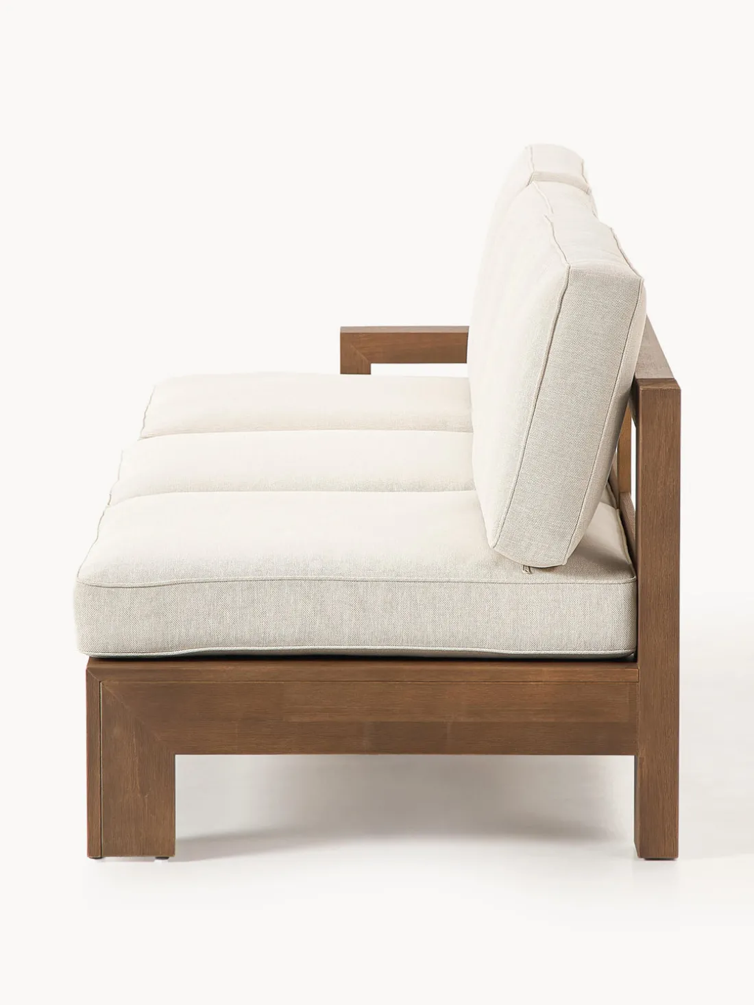 Set lounge modular para exterior de madera de acacia Joshua, 4 pzas.