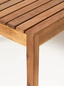 Set lounge para exterior de madera de acacia Bo, 4 pzas.