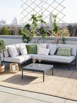 Set lounge para exterior Linden, 2 pzas.