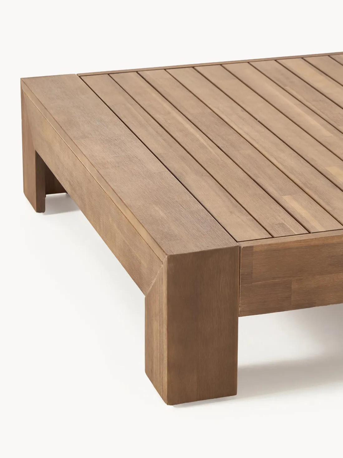 Set lounge para exterior de madera de acacia Joshua, 4 pzas.