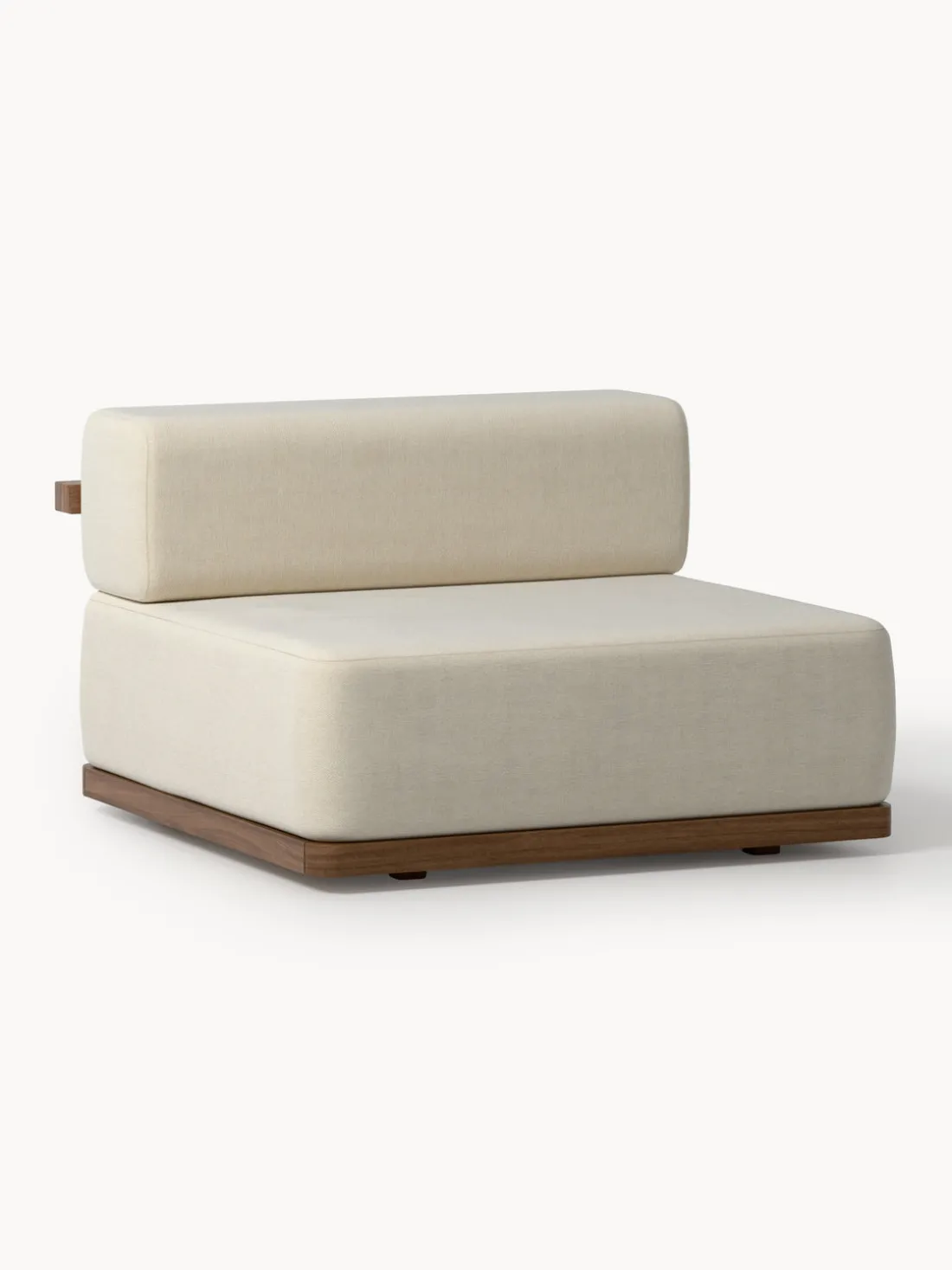 Set lounge para exterior de madera de acacia Matheus, 4 pzas.