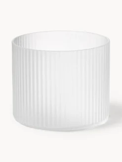 Set pequeño de jarra de agua soplada con vaso Ripple, 2 pzas.