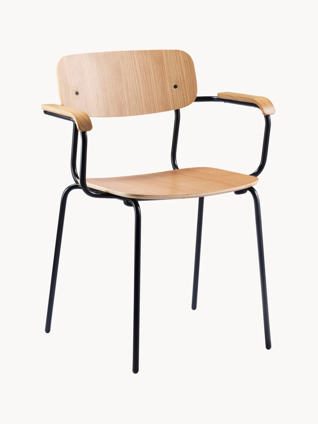 Silla artesanal de madera Holmen