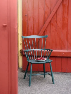 Silla artesanal de madera de haya J52B