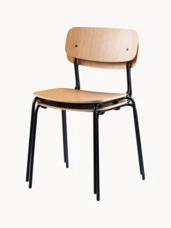 Silla artesanal de madera Holmen