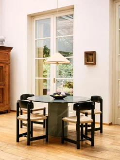 Silla artesanal de madera de pino Daumiller