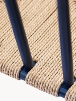 Silla con reposabrazos artesanal de madera de haya J81