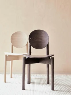 Silla de comedor de madera de fresno OY