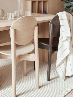 Silla de comedor de madera de fresno OY