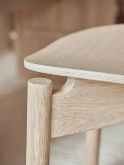 Silla de comedor de madera de fresno OY