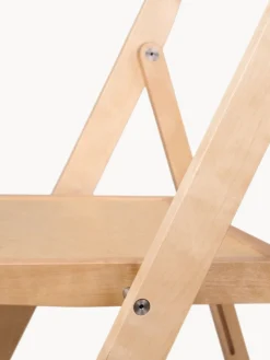 Silla de comedor plegable de madera de abedul Flat