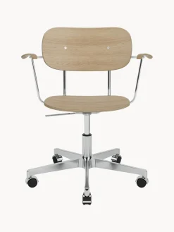 Silla de escritorio de madera Co, altura regulable