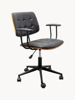 Silla de escritorio giratoria Nelly, altura regulable