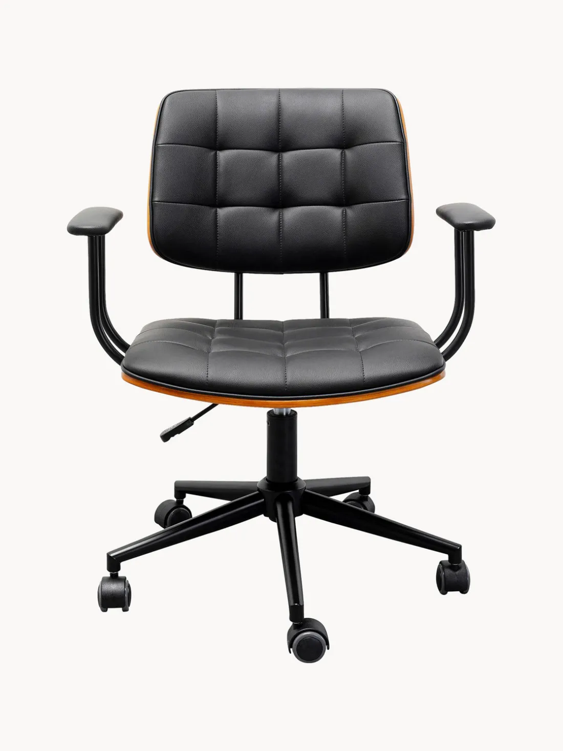 Silla de escritorio giratoria Nelly, altura regulable