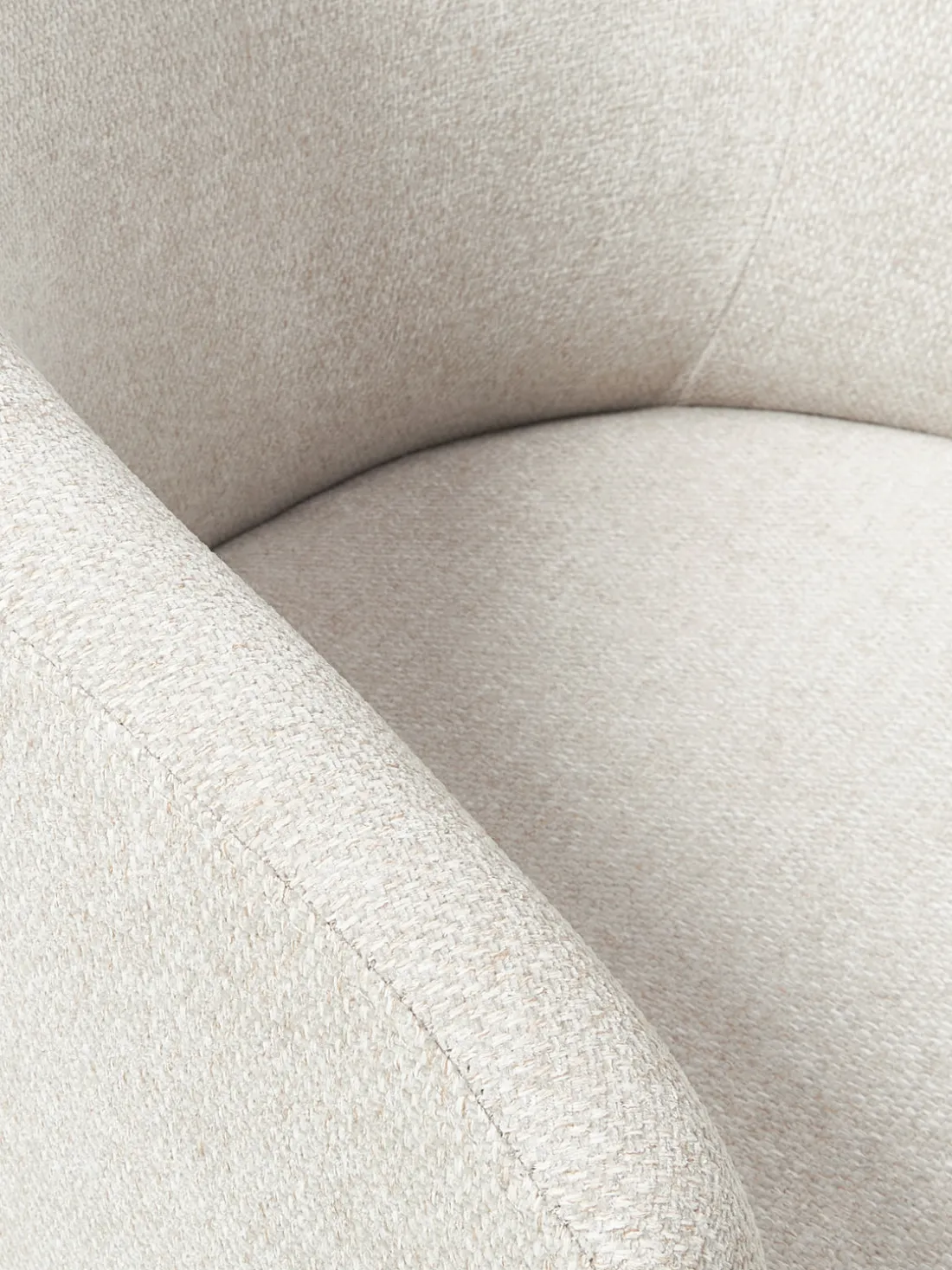 Silla de escritorio tapizada regulable en altura Einara