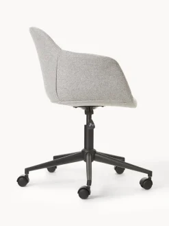 Silla de escritorio tapizada con asiento estrecho Fiji