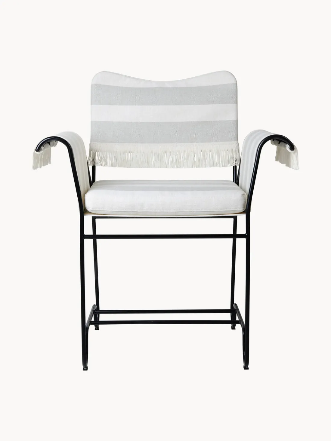 Silla de jardín con flecos Tropique