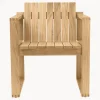 Silla de jardín de madera de teca BK11