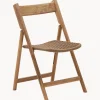 Silla de jardín plegable de madera de acacia Dandara